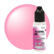 Alcohol Ink - Fluro Flamingo - Couture Creations